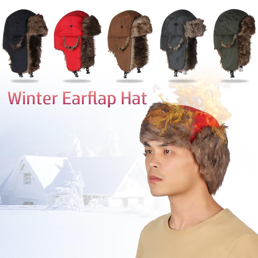 หมวกกันหนาวคุณภาพสูงแบบมีที่ปิ - Winter Trapper Hat บทวิจารณ์และราคา
