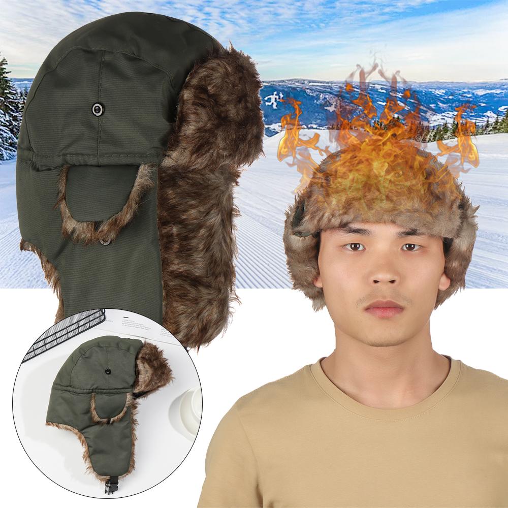หมวกกันหนาวคุณภาพสูงแบบมีที่ปิ - Winter Trapper Hat บทวิจารณ์และราคา