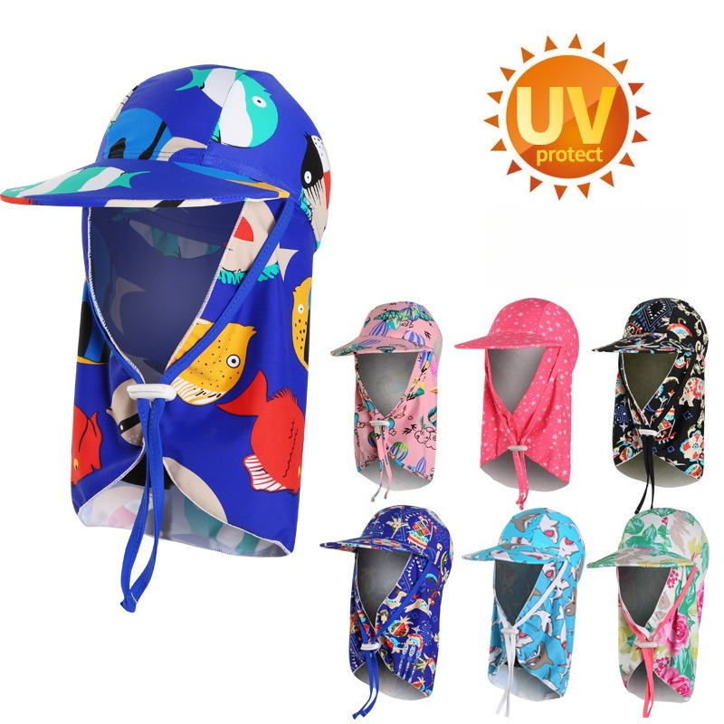 หมวกกันแดดเด็ก หมวกว่ายน้ำปีกก - Sun Hat Wide Brim บทวิจารณ์และราคา