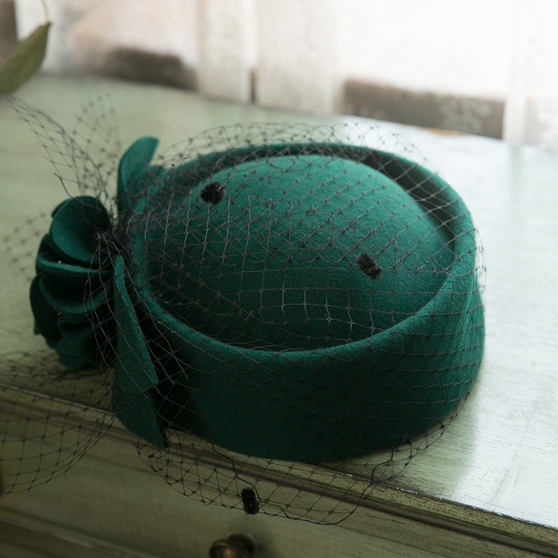 หมวกเบเร่ต์ขนสัตว์วินเทจสไตล์ฝ - Beret French Wool บทวิจารณ์และราคา